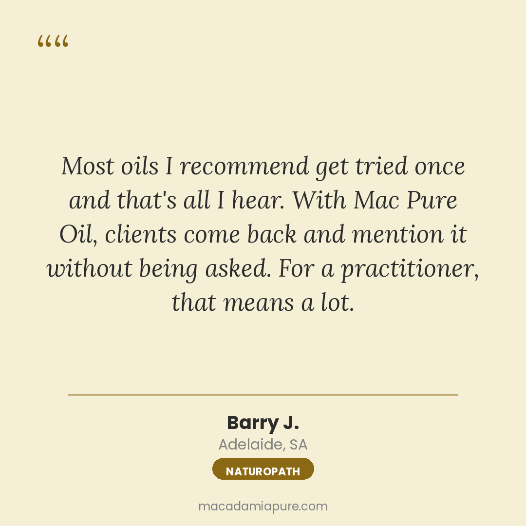 Barry J. - Naturopath